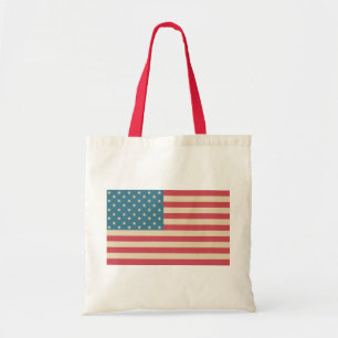 American Flag Tote Bag