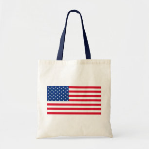 American Flag Tote Bag