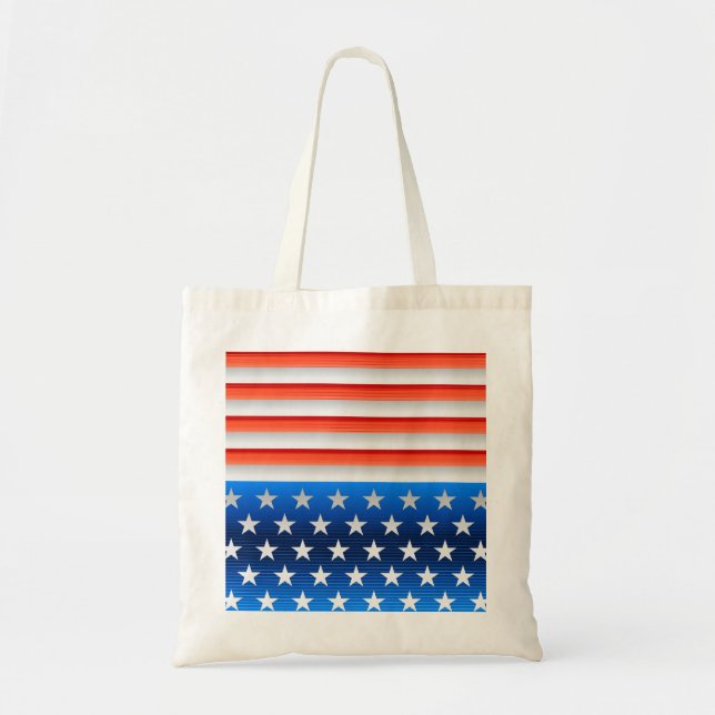 American Flag Tote Bag (Front)