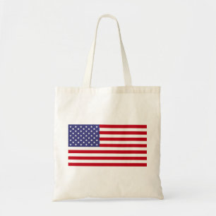 American Flag Tote Bag