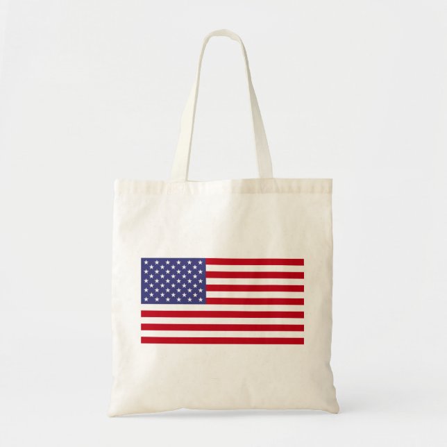 American Flag Tote Bag (Front)