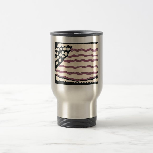 American Flag Travel Mug (Center)