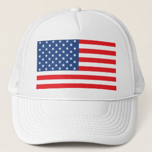 American Flag Trucker Hat