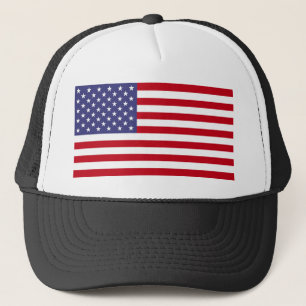 American Flag Trucker Hat