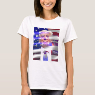 american flag trump 2020 T-Shirt