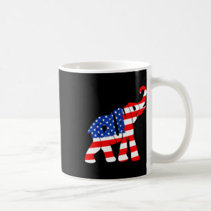 American Flag Trump  Coffee Mug
