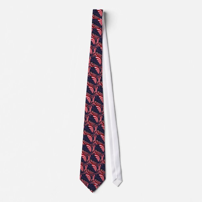American Flag,Trust__ Tie (Front)