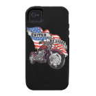 American Flag United Stand Motorcycle iPhone4 Case