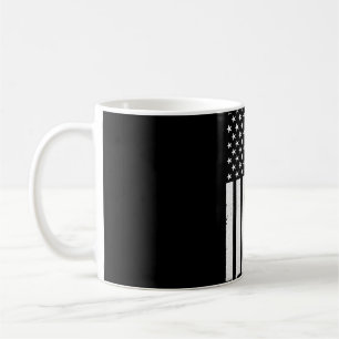 American Flag US 4th Of July Pickleball Funny Coffee Mug