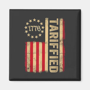 American Flag USA 1776 American Tarrifs Magnet