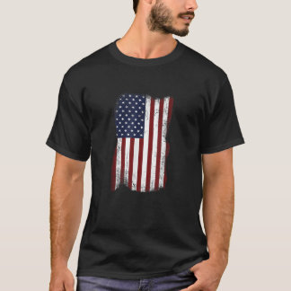 American Flag USA 4th Of July Patriotic America T-Shirt