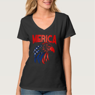 American Flag Usa 4th Of July Shirt Patriotic Eagl