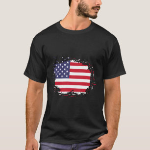 American Flag Usa America T-Shirt