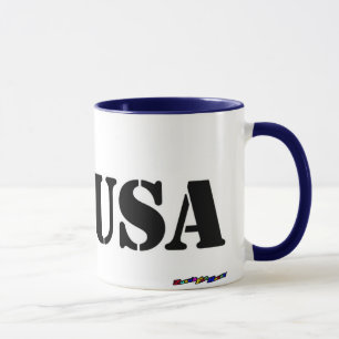 American Flag - USA - distressed Mug