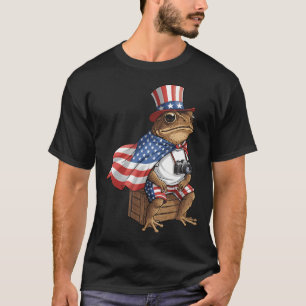 American Flag Usa Flag Patriotic 4Th Of July Red T-Shirt