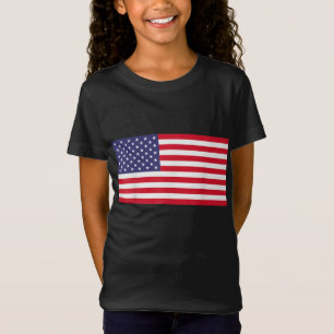 American Flag USA Patriotic For US Men Women Kids T-Shirt
