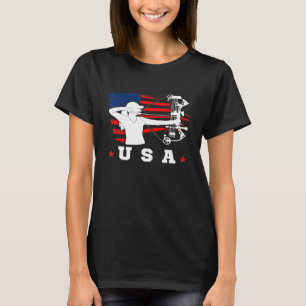 American Flag Usa Patriotic Sports American Flag A T-Shirt