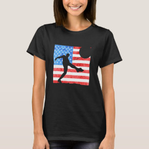 American Flag USA Soccer Player USA Flag American  T-Shirt
