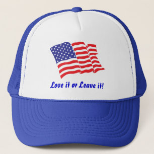 American-Flag/USA Trucker Hat