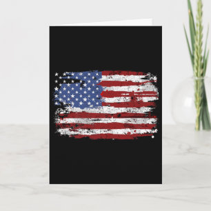 American Flag Usa United States Of America Us 4th Card