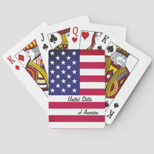 American Flag USA, United States Playing Cards