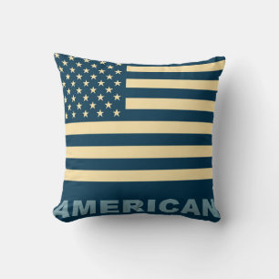 American Flag Vintage 2 Cushion