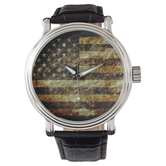 American Flag Vintage 2 Watch (Front)