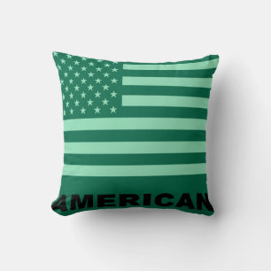 American Flag Vintage Cushion
