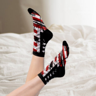 American Flag Vintage Socks