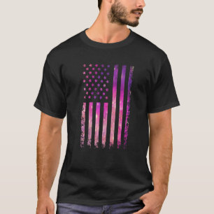 American Flag Vintage Tie Dye Usa Patriotic  1 T-Shirt