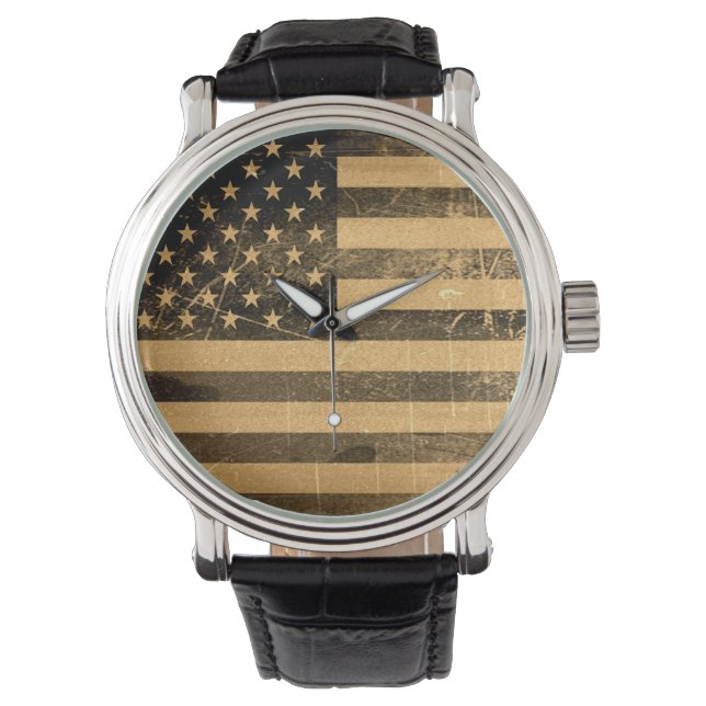 American Flag Vintage Watch (Front)