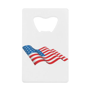 American Flag waving