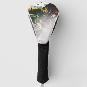 American Flag Welder Golf Head Cover