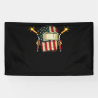 American Flag Welding Helmet Shape Cute Welder