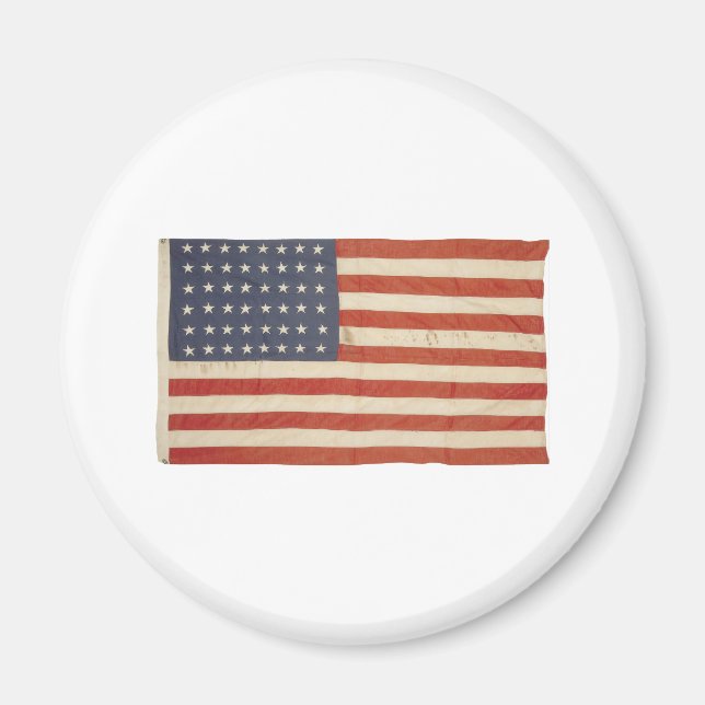 American Flag with 48 Stars Magnet (Front)