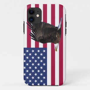 American Flag With Eagle iPhone 5 Case
