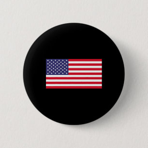 American Flag Women Girls Kids Men 6 Cm Round Badge
