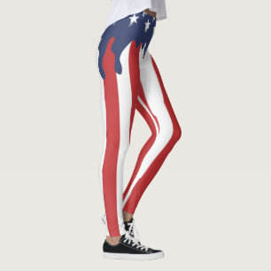 American-Flag   Zazzle_Growshop. Leggings