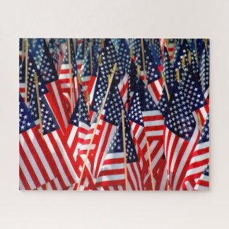 American Flags Jigsaw Puzzle