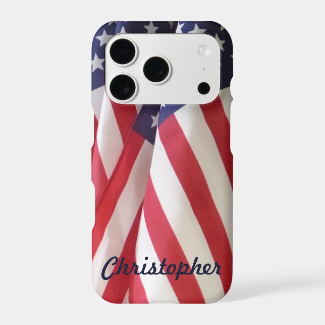 American Flags Personalised Name (Back)
