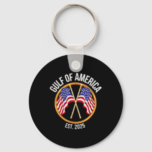 American Flags Usa Gulf Key Ring