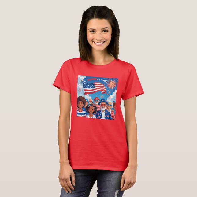 American Flame T-Shirt (Front Full)