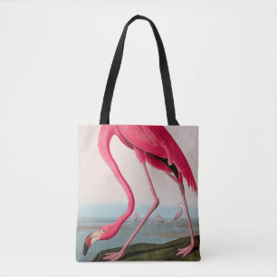 American Flamingo Birds of America Audubon Print Tote Bag