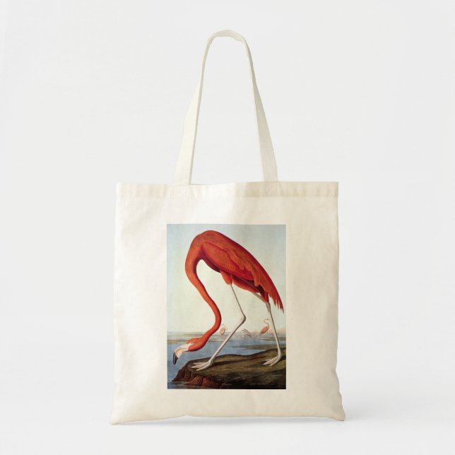 American Flamingo Tote Bag (Front)