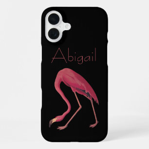 American Flamingo Vintage Audubon Birds of America iPhone 16 Plus Case