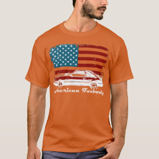 American Fobody Muscle Car 50L Car Enthusiast Fl g T-Shirt