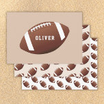 American Football Ball Pattern Kids Birthday Wrapping Paper Sheet<br><div class="desc">American Football Balls Pattern Sports Kids Birthday Wrapping Paper Sheets. Personalise with your name or erase the text.</div>