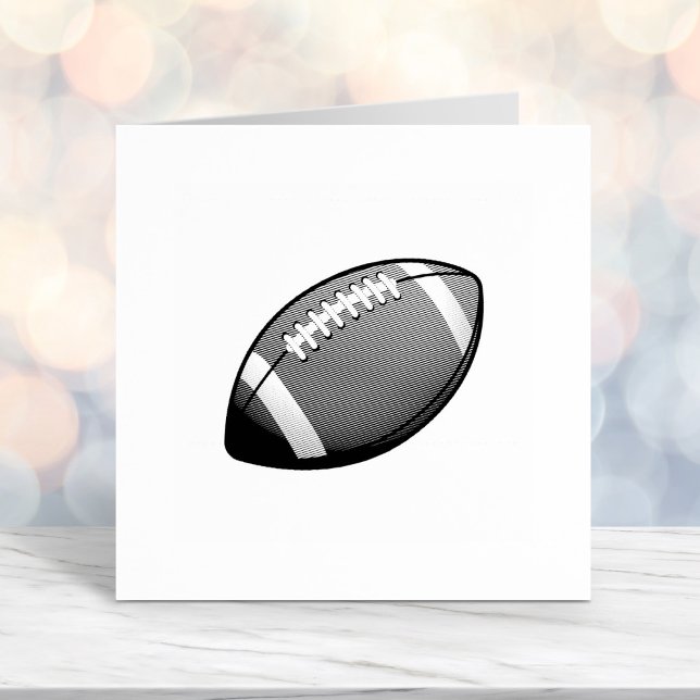 American Football Ball Self-inking Stamp (Creator Uploaded)