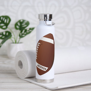 American Football Ball Water Bottle