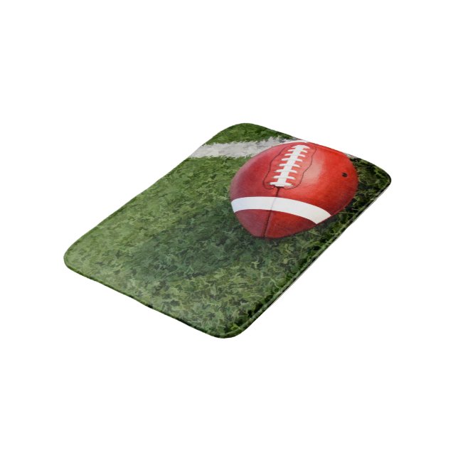American Football Bath Mat (Angled)